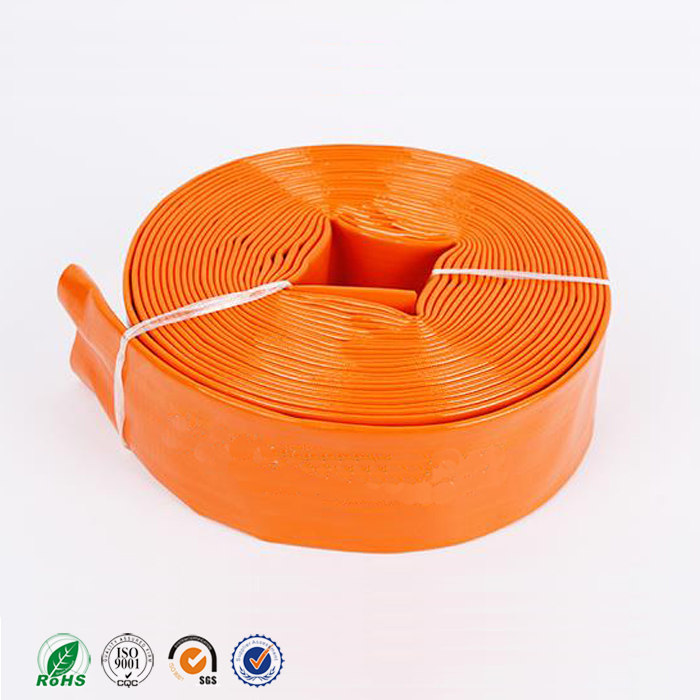 4 inch X 50m Standard Duty Agricuture Water Discharge Drain PVC Lay Flat Hose